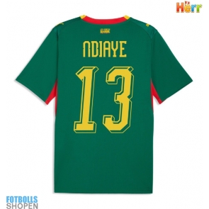 Billiga Senegal Iliman Ndiaye #13 Bortatröja VM 2026 Kortärmad